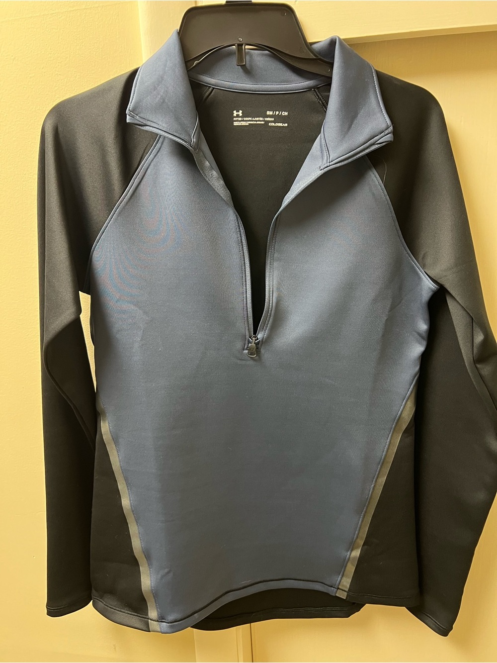Under Armour Women's Navy & Black Quarter-Zip Performance Top